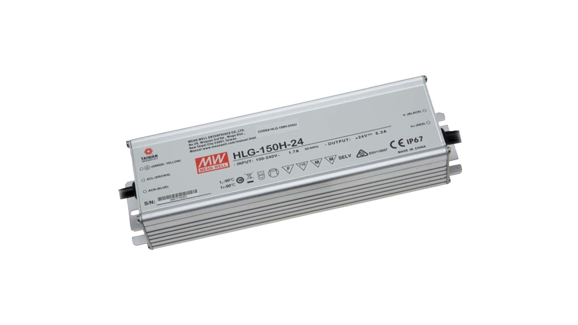 BRILUX SRL - BR1B95-HLG150H24 ALIMENTATORE HLG150H-24 MW IP67 CON PFC