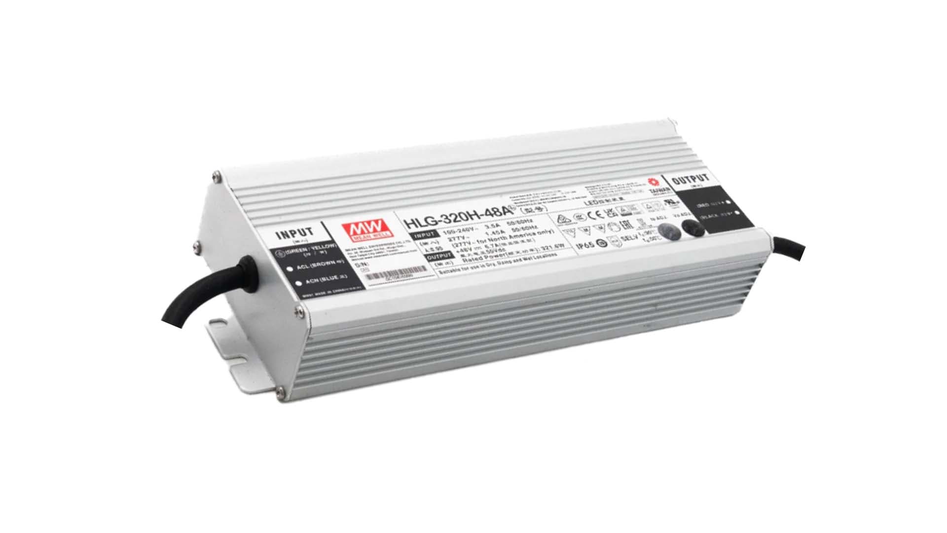 BRILUX SRL - BR1B95-HLG320H48 ALIMENTATORE HLG320H-48 MW IP67 CON PFC