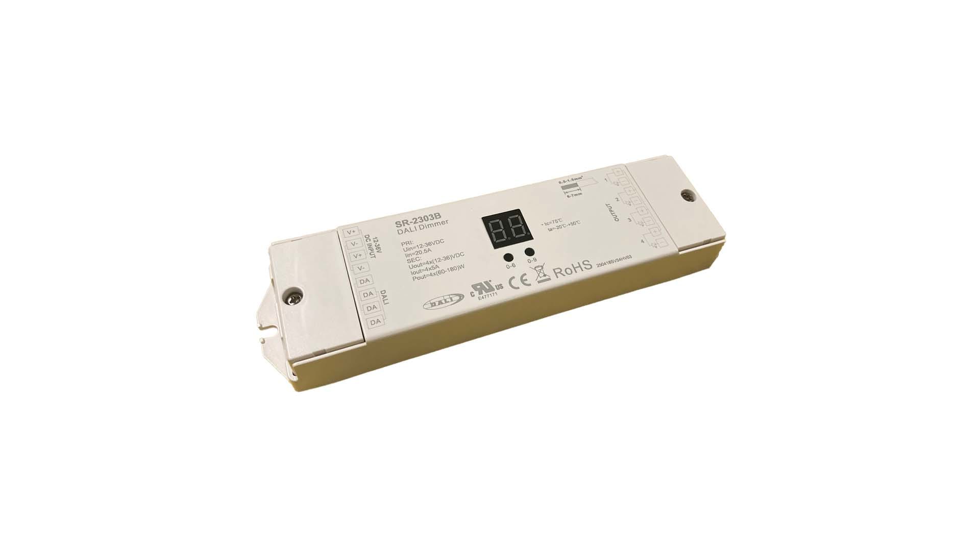 BRILUX GMBH SRL - BRIB96-SR2303B LED DALI PWM DRIVER TENSIONE 12-36VDC 4