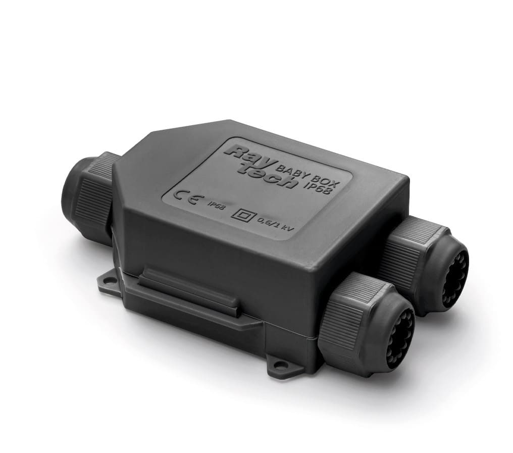 RAYTECH SRL - RYTBABYBOX-N BABY BOX IP68 NERA CASSETTA IP68 GEL