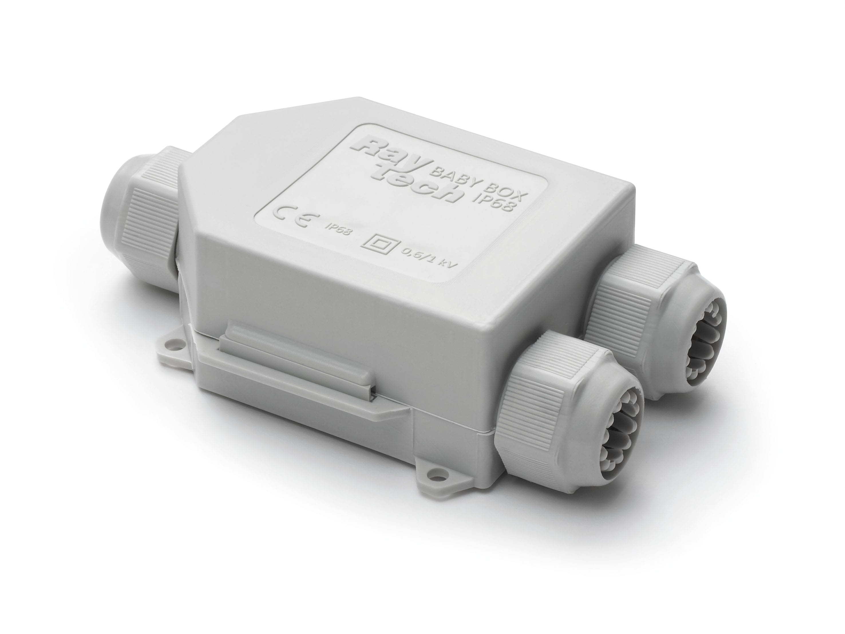 RAYTECH SRL - RYTBABYBOX BABY BOX IP68 GRIGIA CASSETTA IP68 GEL