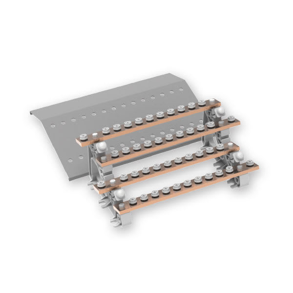 ARNOCANALI SPA - ARNBB40011 RIPARTITORE TETRAPOLARE 11FORI 400A