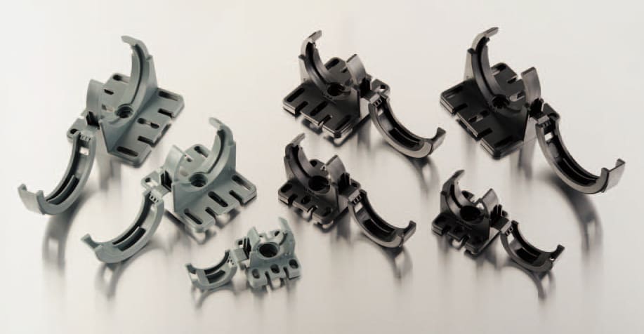 TEAFLEX - TEABBC17 FISSA GUAINA+CLIP BBC17 NERO