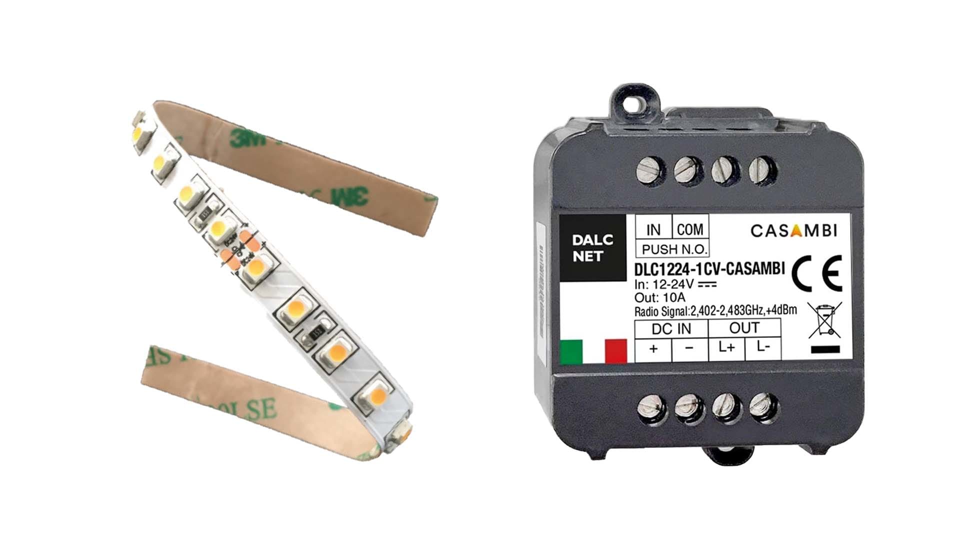 BRILUX GMBH SRL - BRIBCA-DLC1224-1CV CASAMBI DIMM DRIVER 1 CANALE 1CV 12-24VD