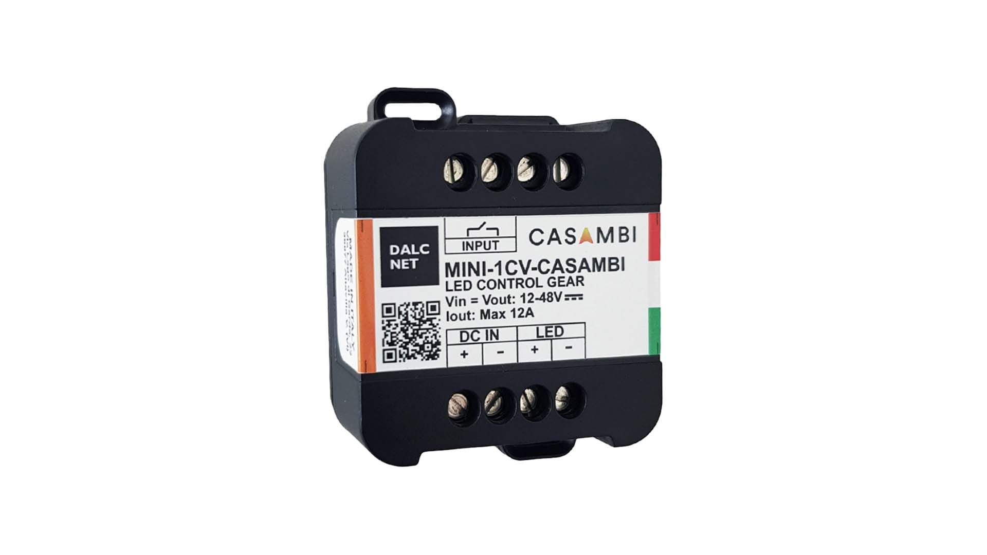 BRILUX GMBH SRL - BRIBCA-MINI1CV CASAMBI DIMM DRIVER 1 CANALE 1CV 12-48VD