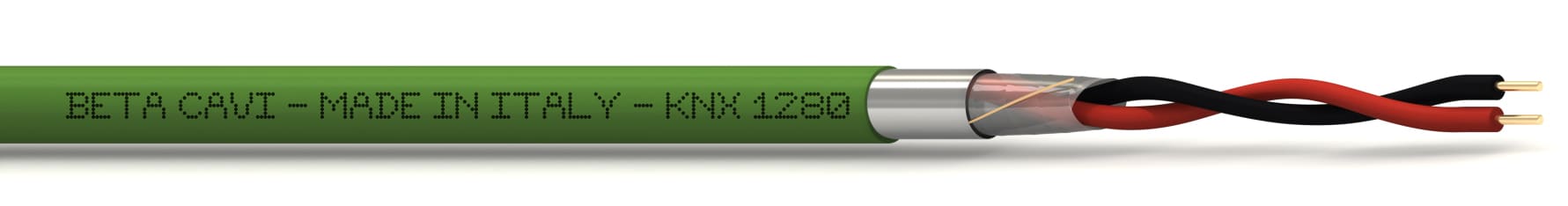 NUOVA BETACAVI SRL - BTVKNX2280FPEDGWR10 DOMOTICA KNX 2X2X0,80 FCA NH+PE BOB.1000