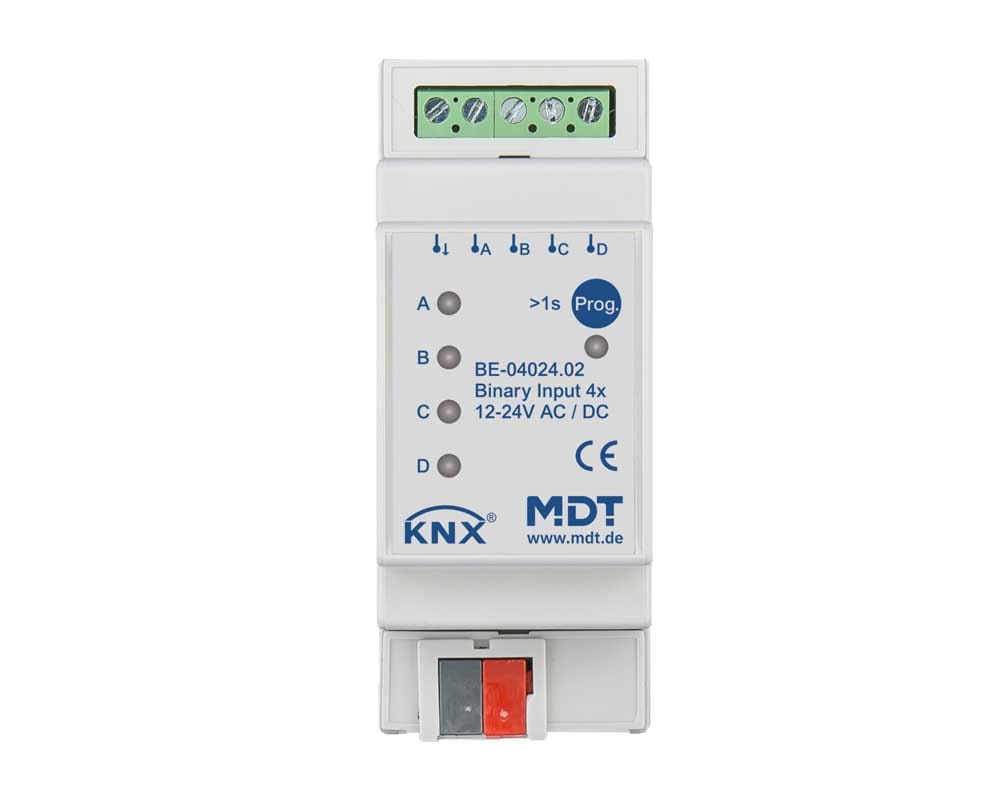MDT ITALIA SRL - EYGBE-04024.02 Ingresso Binario KNX 4can.,24V Dc