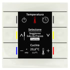 MDT ITALIA SRL - EYGBE-BZS86.01 R.CONTROLLER +6T.DISPLAY,BIANCO L.