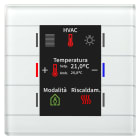 MDT ITALIA SRL - EYGBE-GT2TW.02 TASTO VETRO 6T.DISPLAY,T,B.