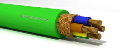 BERICA CAVI SPA - BECB13C12150M FG16OH2M16-0.6/1KV 12G1,5 VERDE C MAT
