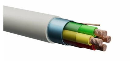 BERICA CAVI SPA - BECB30C06022LSZHB ALLARME 6X0,22 - 36762 BIANCO LSZH C