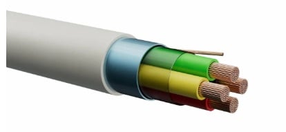 BERICA CAVI SPA - BECB31C04022LSZHM ALLARME 2X0,50+4X0,22 - 36762 BIANCO LSZ