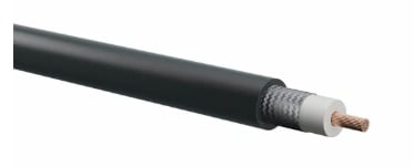 BERICA CAVI SPA - BECB40COAX-VIDEOM MINI RG59 NERO X VIDEOCITOFONICO