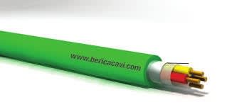 BERICA CAVI SPA - BECB66C02C080LSZHB H(ST)H2X2X0,80BUSLSZHVERDEC