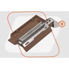 SUN-AGE SRL - USNBEE33 STAFFA PER TEGOLA CON BINARIO INTEGRATO