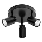 ROSSINI - RSSBEO004N LAMPADA SOFFITTO GU10 NERO 3X35W