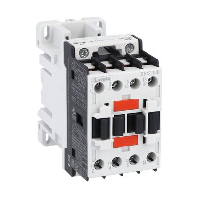 LOVATO - LOVBF1210D125 CONTATTORE 3P+1NO 12A AC3