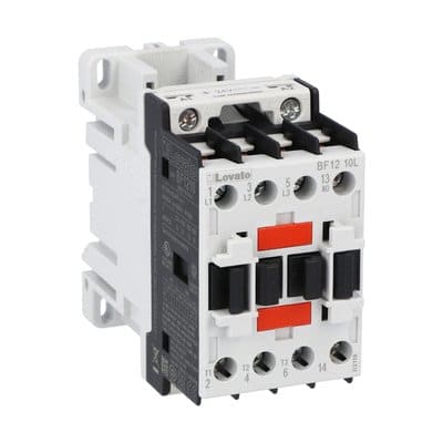 LOVATO - LOVBF1210L048 CONTATTORE 3P+1N0 12A AC3 BASSO CONSUMO