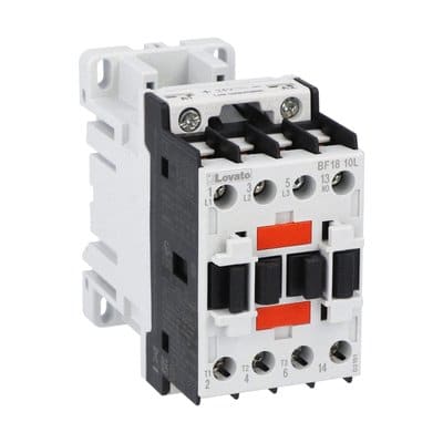 LOVATO - LOVBF1810L048 CONTATTORE 3P+1NO 18A AC3 BASSO CONSUMO