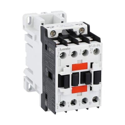 LOVATO - LOVBF2501L048 CONTATTORE 3P+1NC 25A AC3 BASSO CONSUMO