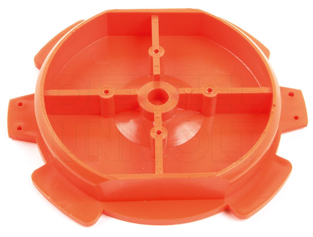 DIETZEL - DIE012006 PE-Betonbau-Befestigungsdeckel, A 68 mm