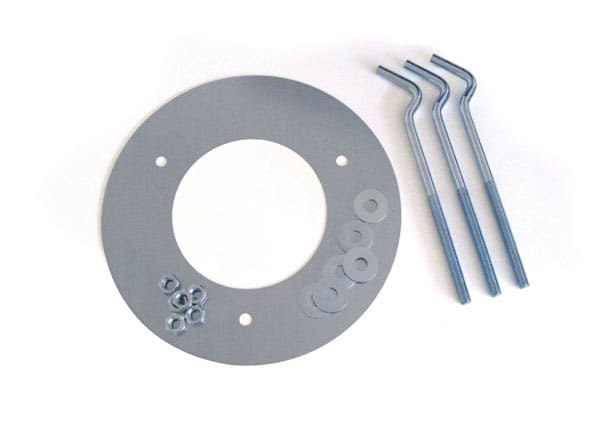 BFT - BFT2607207 TPF - PIASTRA ANCORAGGIO TOTEM