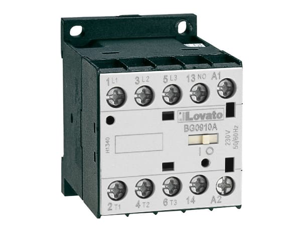 LOVATO - LOV11BG0901A22060 CONTATTORE 3P+1NC 9A AC3