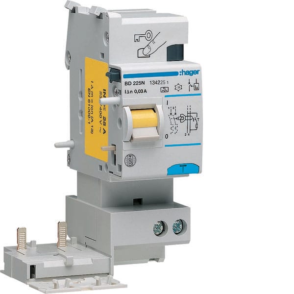 HAGER - HAGBG225N B. DIFF. 2P 500MA <25A A 2M