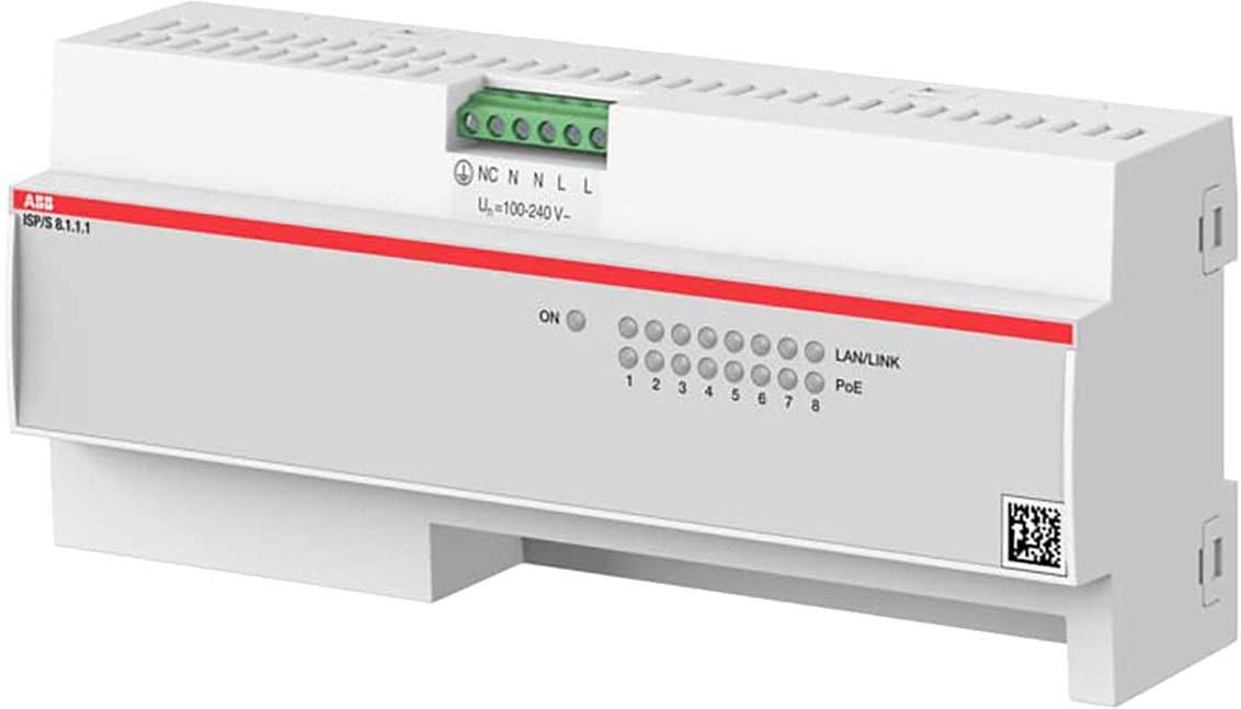 ABB SPA - ABB2CDG120083R0011 ISP/S 8.1.1.1 IP SWITCH 8 PORTE, POE (55