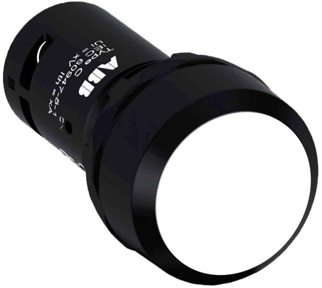 ABB SPA - ABBER 074 5 CP2-10W-10 PUL.STA.BIANCO G.PLA.NERA 1NA