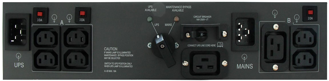 ABB SPA - ABB4NWP101737R0001 BYPASS PDU 16A POWERVALUE 11 RT
