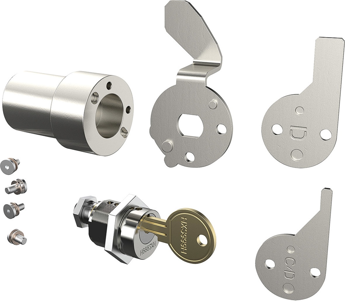 HAGER - HAGHXW890H BLOCCO CHIAVE VERSIONE ESTRAIBILE X/P630