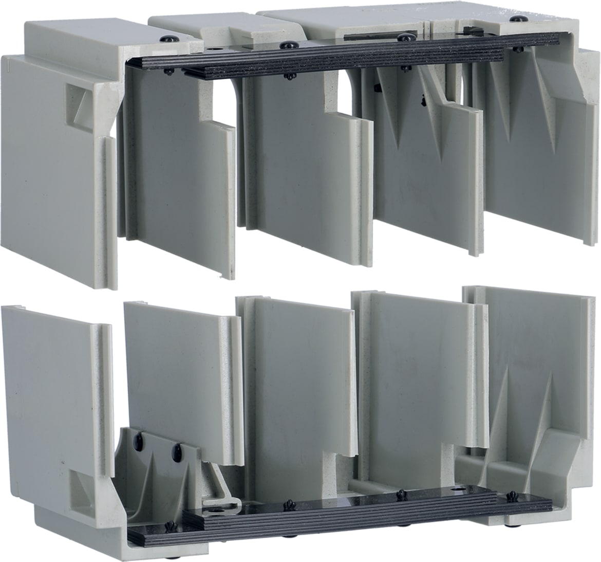 HAGER - HAGHYD322H SET 2 CALOT BASE VER RIM/ESTR P630 4P