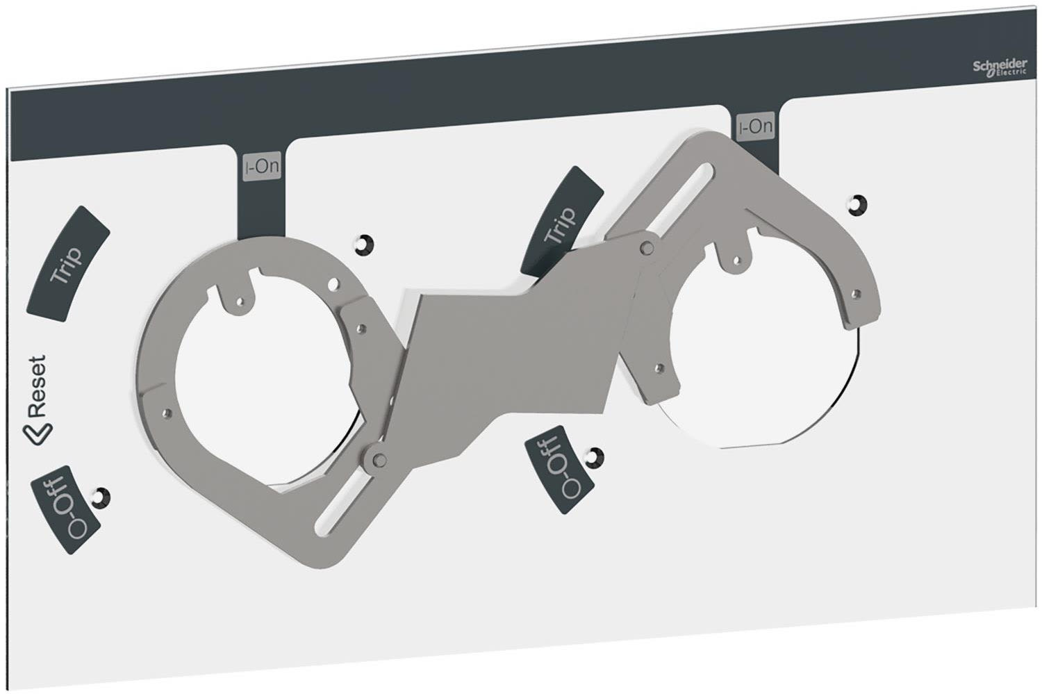 SCHNEIDER ELECTRIC - SNRLV432614T Sistema di interblocco meccanico, ComPacT NSX400/630 con leva di comando