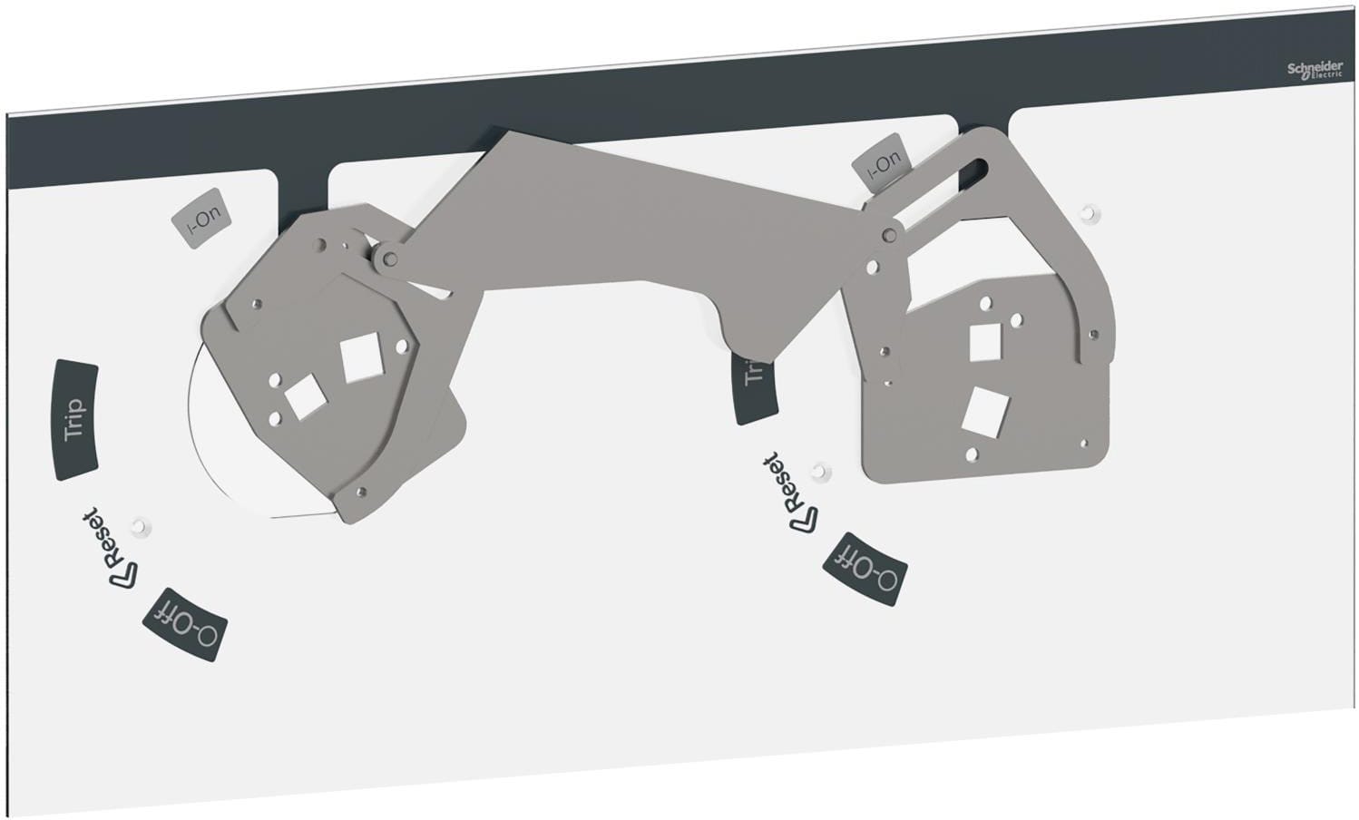 SCHNEIDER ELECTRIC - SNRLV432621T Sistema di interblocco meccanico, ComPacT NSX400/630 con manovre rotative dirette