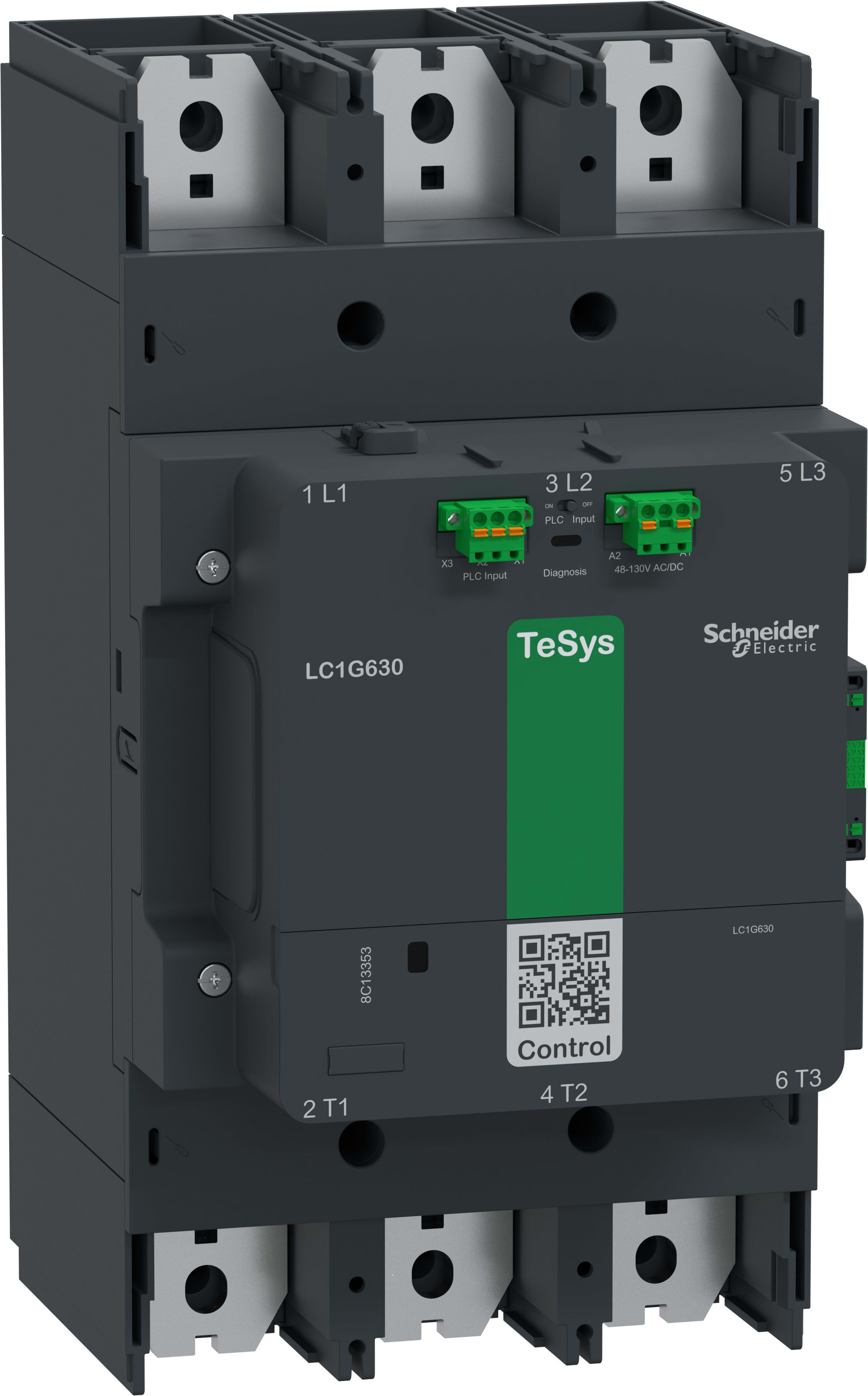 SCHNEIDER ELECTRIC - SNRLC1G630EHEA CONTATT.TESYS G 630A 3P ADV 48-130V ACDC