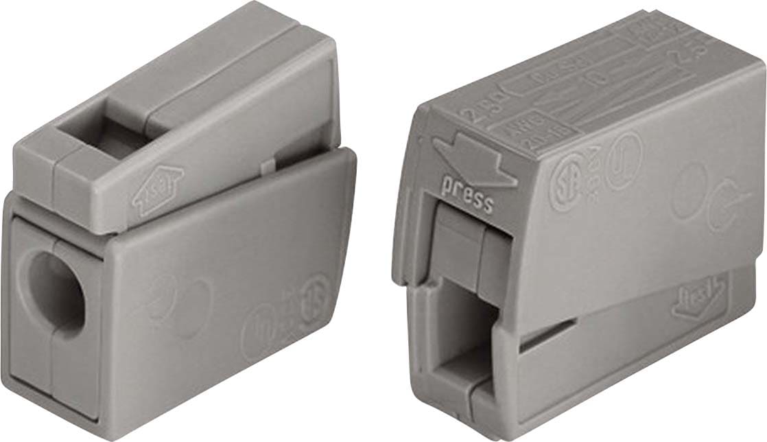WAGO ITALIA SRL - WAG224-101 CONN ILLUM PULSAN 224 2,5MMQ TEMP 60 C G