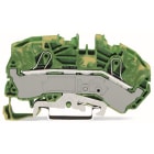 WAGO ITALIA SRL - WAG2016-7607 MORSETTO DI TERRA PER 2 CONDUTTORI VERDE