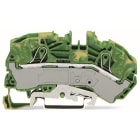 WAGO ITALIA SRL - WAG2016-7607 MORSETTO DI TERRA PER 2 CONDUTTORI VERDE