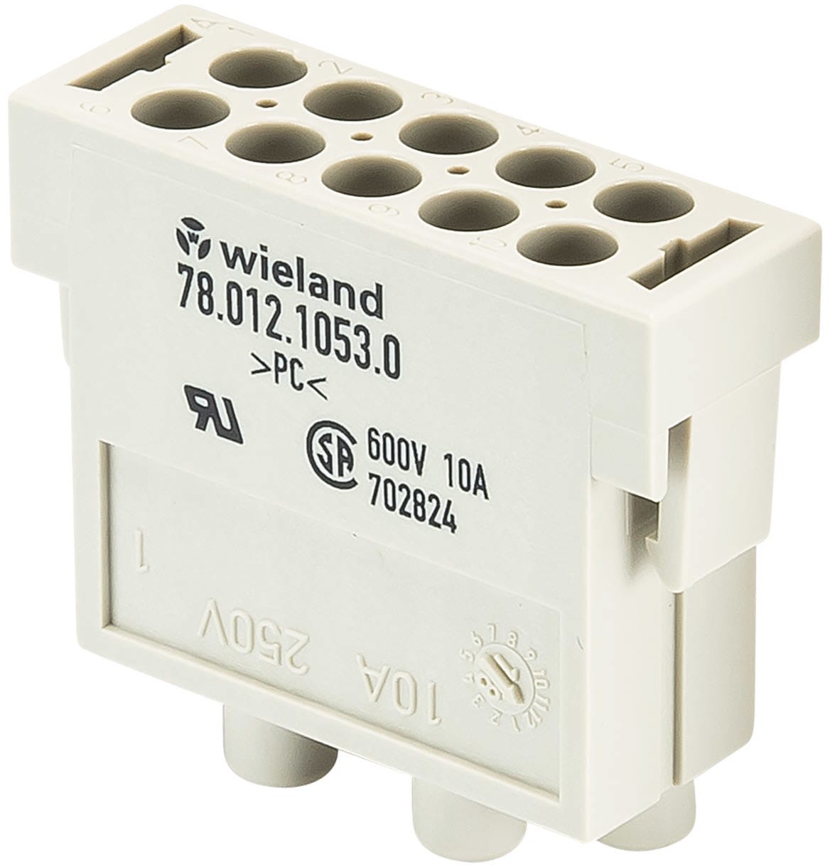 WIELAND ELECTRIC SRL - WIE78.012.1053.0 INSERTO MODULARE FLE STC 10 25