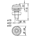 SIRENA - SIR33088 BIP 92 V240DC BK