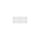 EELECTRON SPA - EEXBKT4FX-0030 KIT 4 TASTI T/U FENIX BIANCO 0030-LINE