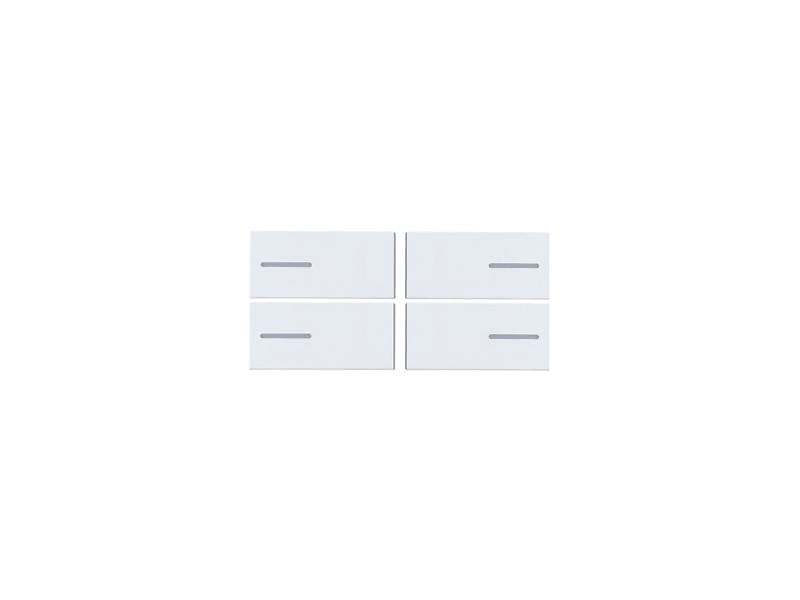 EELECTRON SPA - EEXBKT4FX-0032 KIT 4 TASTI T/U FENIX BIANCO 0032-LINE