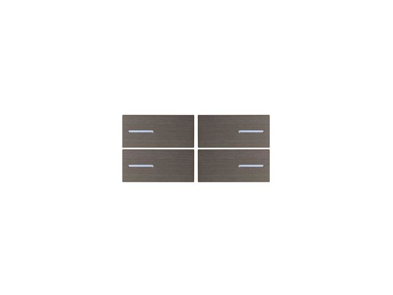 EELECTRON SPA - EEXBKT4MT-BR KIT 4 TASTI T/U METAL BRONZE-LINE