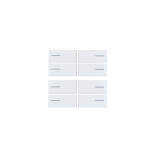 EELECTRON SPA - EEXBK08FX-0032 KIT 8 TASTI FENIX BIANCO 0032-LINE