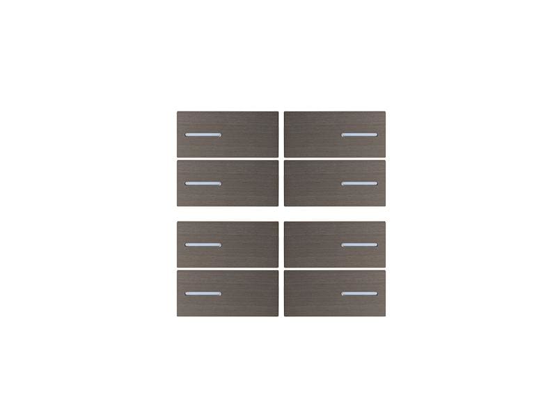 EELECTRON SPA - EEXBK08MV-BR KIT 8 TASTI METAL BRONZE VERNIC.
