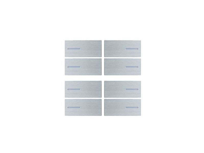 EELECTRON SPA - EEXBK08MT-SH KIT 8 TASTI METAL SILVER-LINE