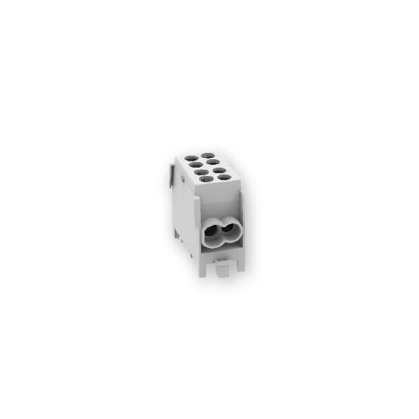 ARNOCANALI SPA - ARNBKB251 MORSETTO UNIPOLARE 4 FORI GRIGIO