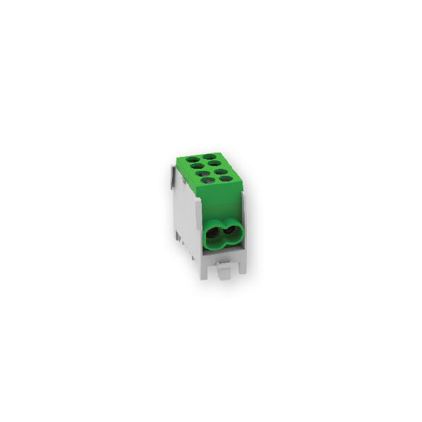ARNOCANALI SPA - ARNBKB251V MORSETTO UNIPOLARE 4 FORI VERDE