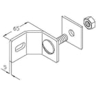 DIETZEL - DIE023437 Winkellasche,f. KHI,50x65mm,1xFRS 12x30F